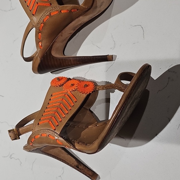 Tory Burch Caylon toe ring sandal 7.5 - Picture 6 of 9